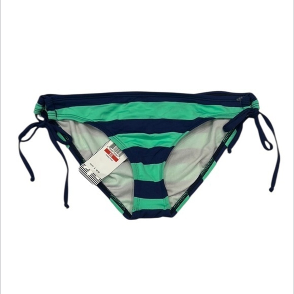 Splendid swimwear striped bikini swim bottoms size XS NWT